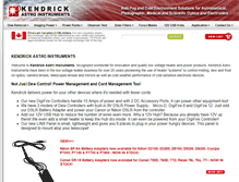 Tablet Screenshot of kendrickastro.com